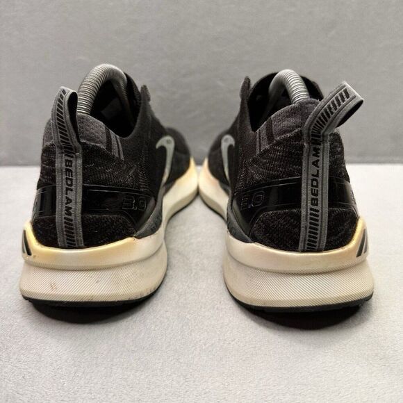 Womens Size 9 (B) Brooks Bedlam 3 Shoes Black Gray Athletic Running Sneakers - Picture 4 of 9